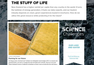 NZ Geographic water hub NZ Geographic water hub