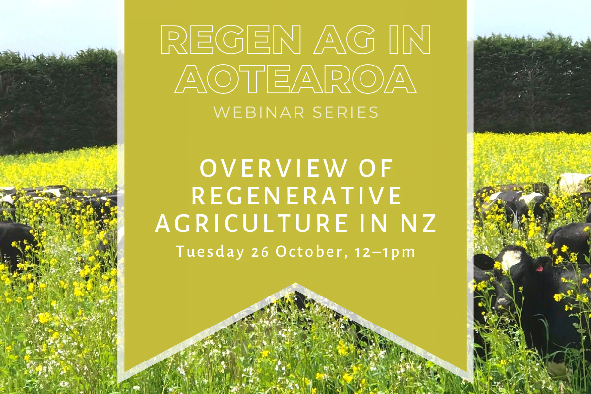 Overview of Regenerative Agriculture in Aotearoa