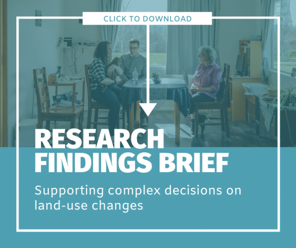 Download Research Findings Brief: Supporting Complex Decisions on Land-Use Change