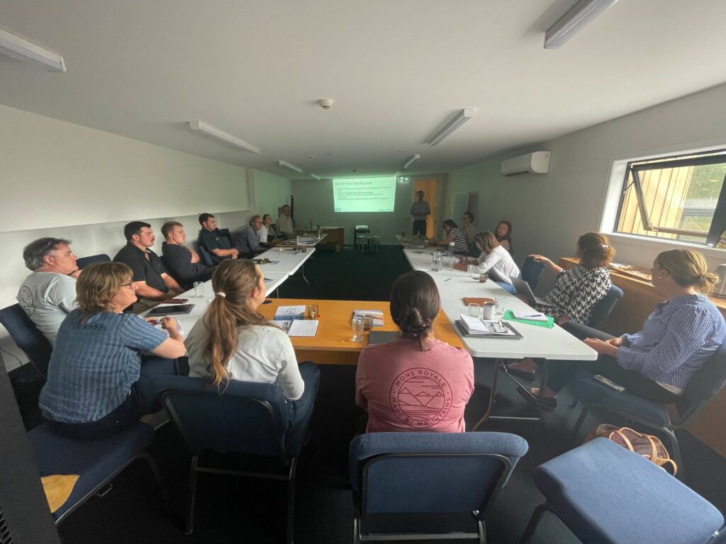Farmers and rural professionals gathered for the NZFAP+ Workshop hosted by WAI Wānaka