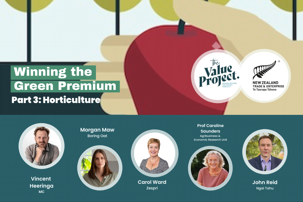 Winning the Green Premium webinar - horticulture sector